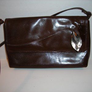 FORTY EIGHT WEST vintage ITALIAN brown CROSSBODY